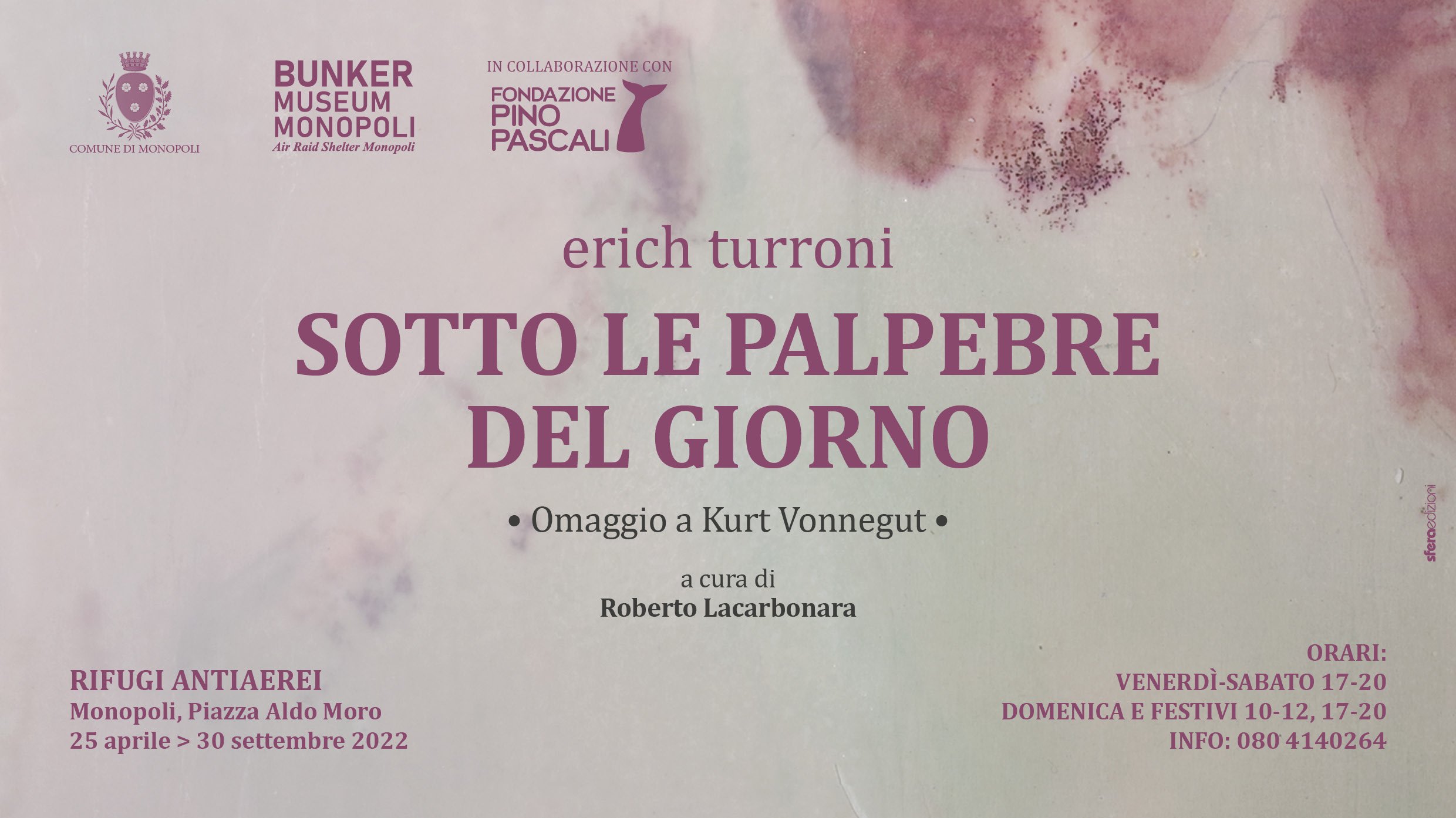 Erich Turroni - Sotto le palpebre del giorno | Omaggio a Kurt Vonnegut